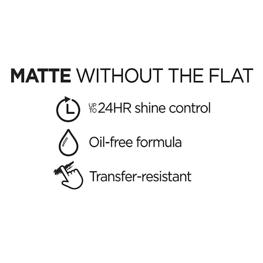 L'ORÉAL PARIS Infallible Pro-Matte Blendable Foundation, Oil Free, 110 Creme Cafe, 1 fl. oz.