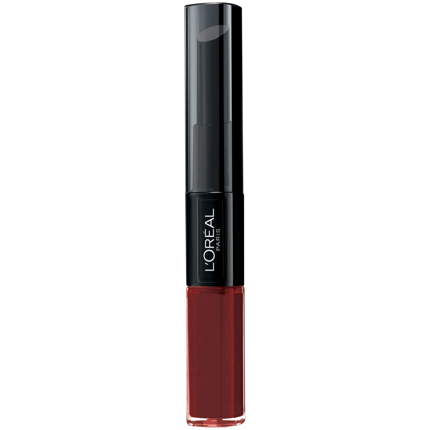 L'ORÉAL PARIS Infallible Pro Last 2-Step Lipstick, Cherry Noir, 1 oz