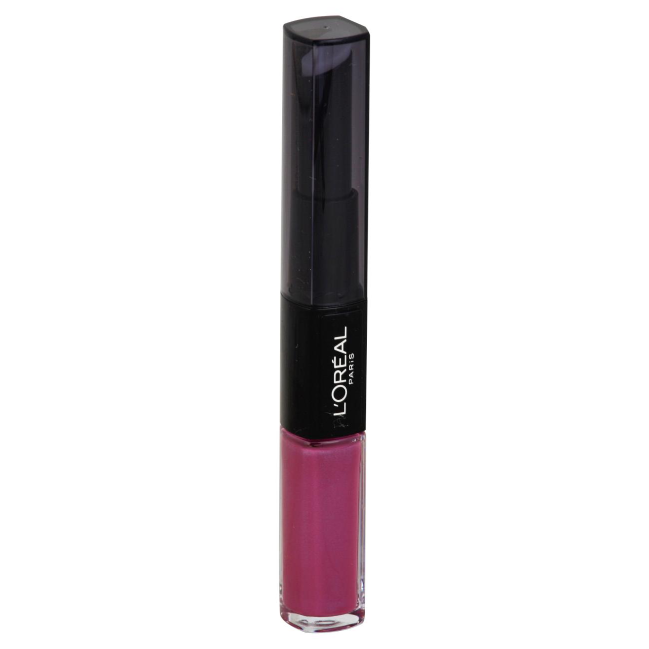L'ORÉAL PARIS Infallible Pro Last 2-Step Lipstick, Lilac Infinite, 1 oz