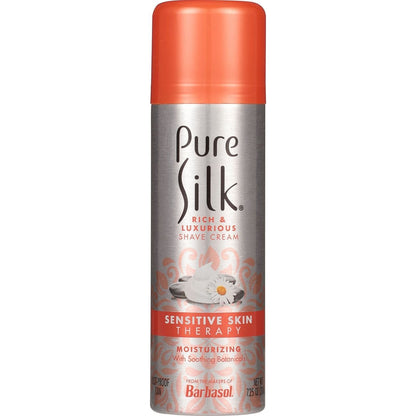 Pure Silk Shave Cream Sensitive Skin Therapy 7.25oz