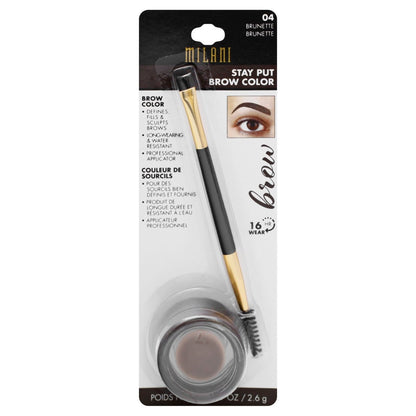 Milani Stay Put  Brow Color Brunette