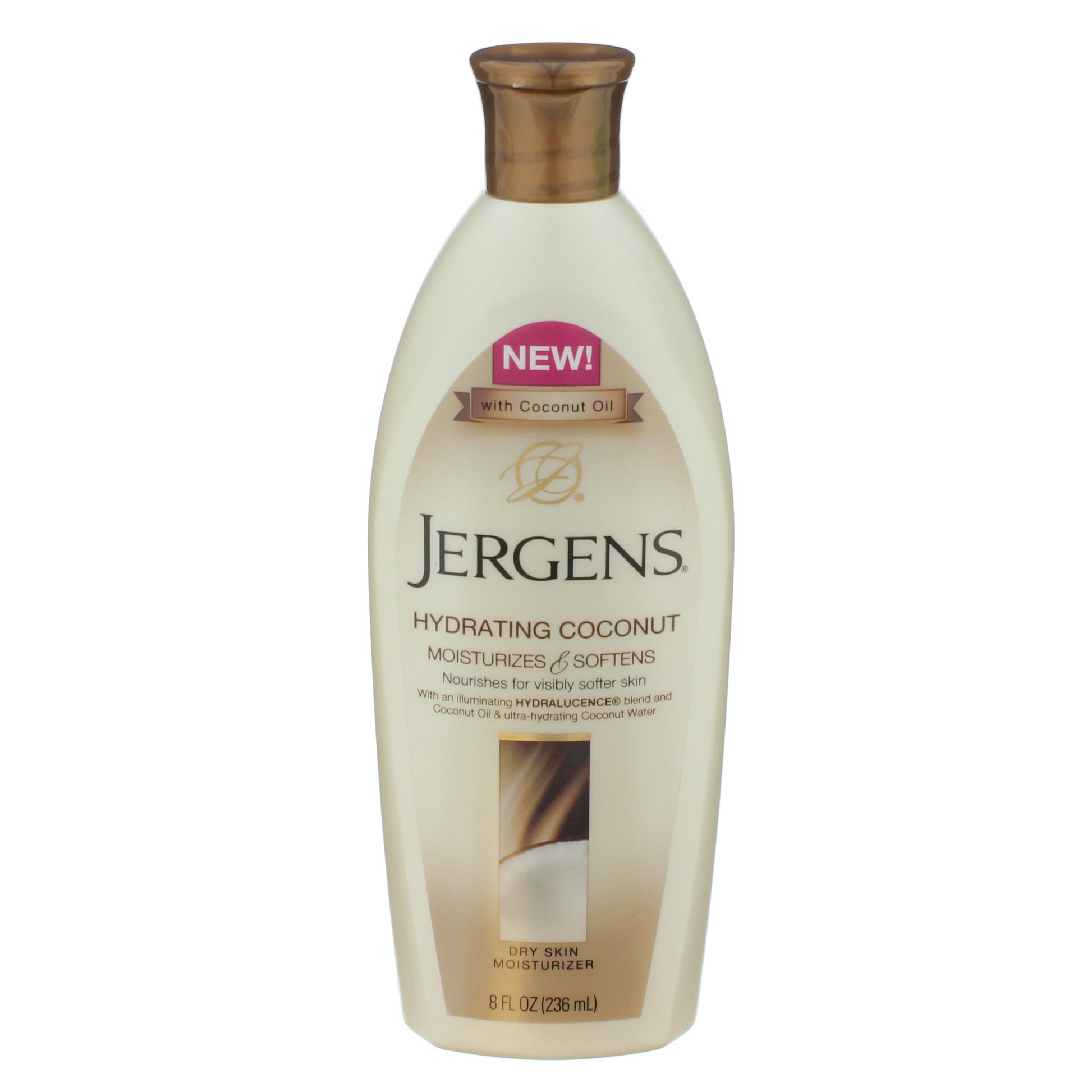 Jergens Coconut Hydrating 16.8oz Moisturizer Pump