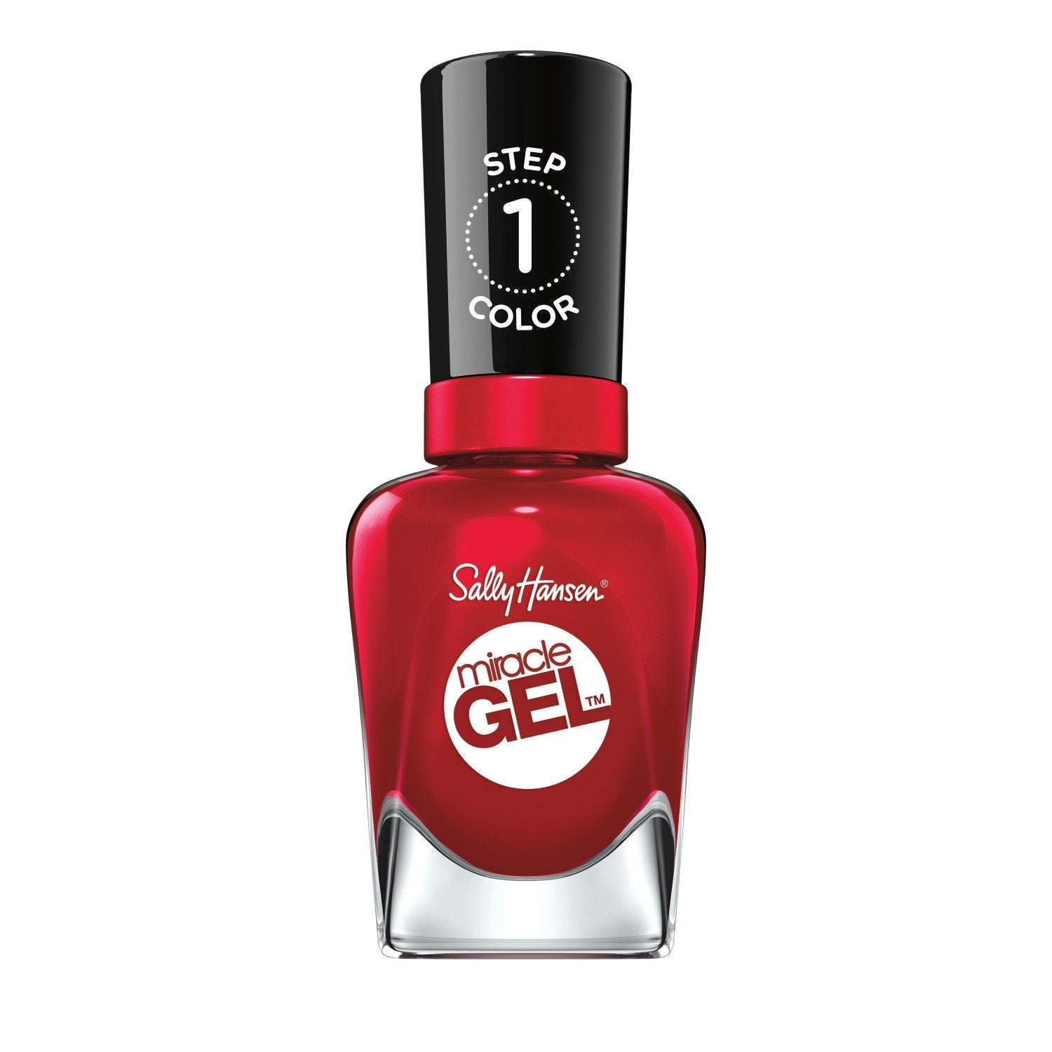 Sally Hansen Miracle Gel Nail Polish - Rhapsody Red - 0.5 fl oz
