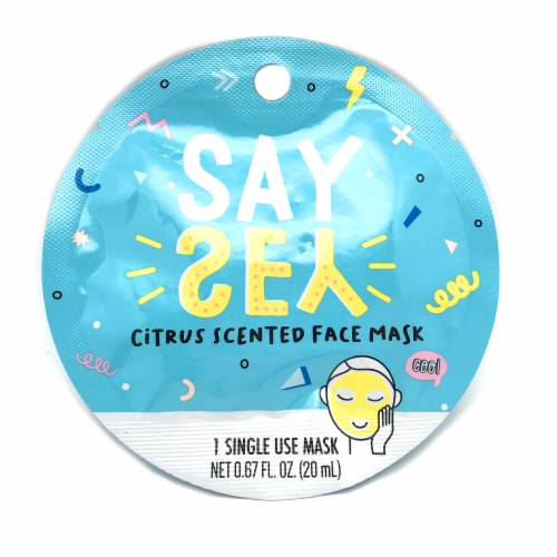 SCENTED FACE MASK - SAY YES