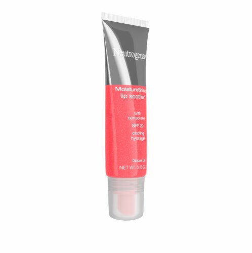 Neutrogena MoistureShine Lip Soother Gloss, SPF 20, Glaze 60, .35 oz
