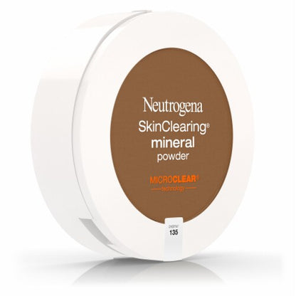 Neutrogena SkinClearing Mineral Acne Powder, Chestnut 135, .38 oz