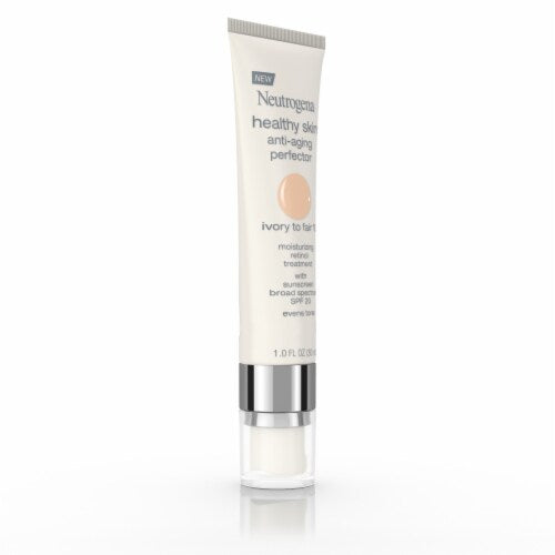 Neutrogena Healthy Skin Anti-Aging Moisturizer, Ivory/Fair, 1 fl. oz