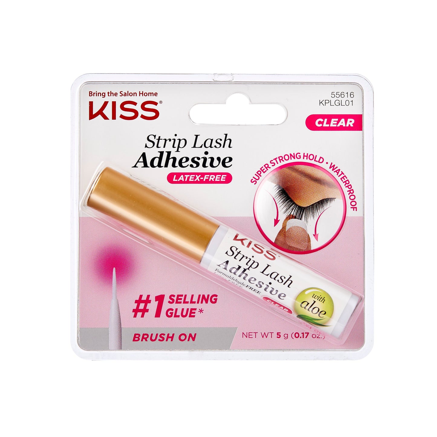 KISS SuperFlex Strip Lash Adhesive - Clear