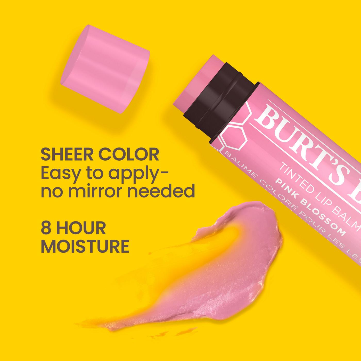 Burt's Bees Tinted Lip Balm - Pink Blossom