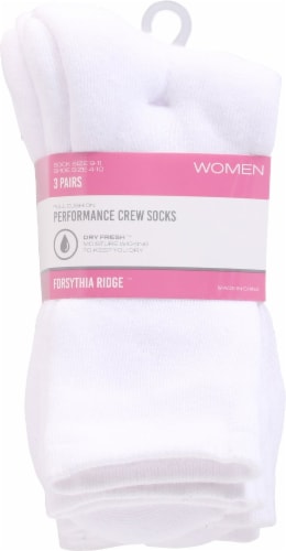 Forsythia Ridge  3Pk Crew Socks