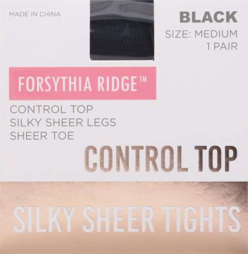 Forsythia Ridge 1Pk Sheer Tights With Control Top Large Nude
