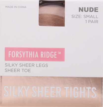 Forsythia Ridge 1Pk Sheer Tights Medium Nude