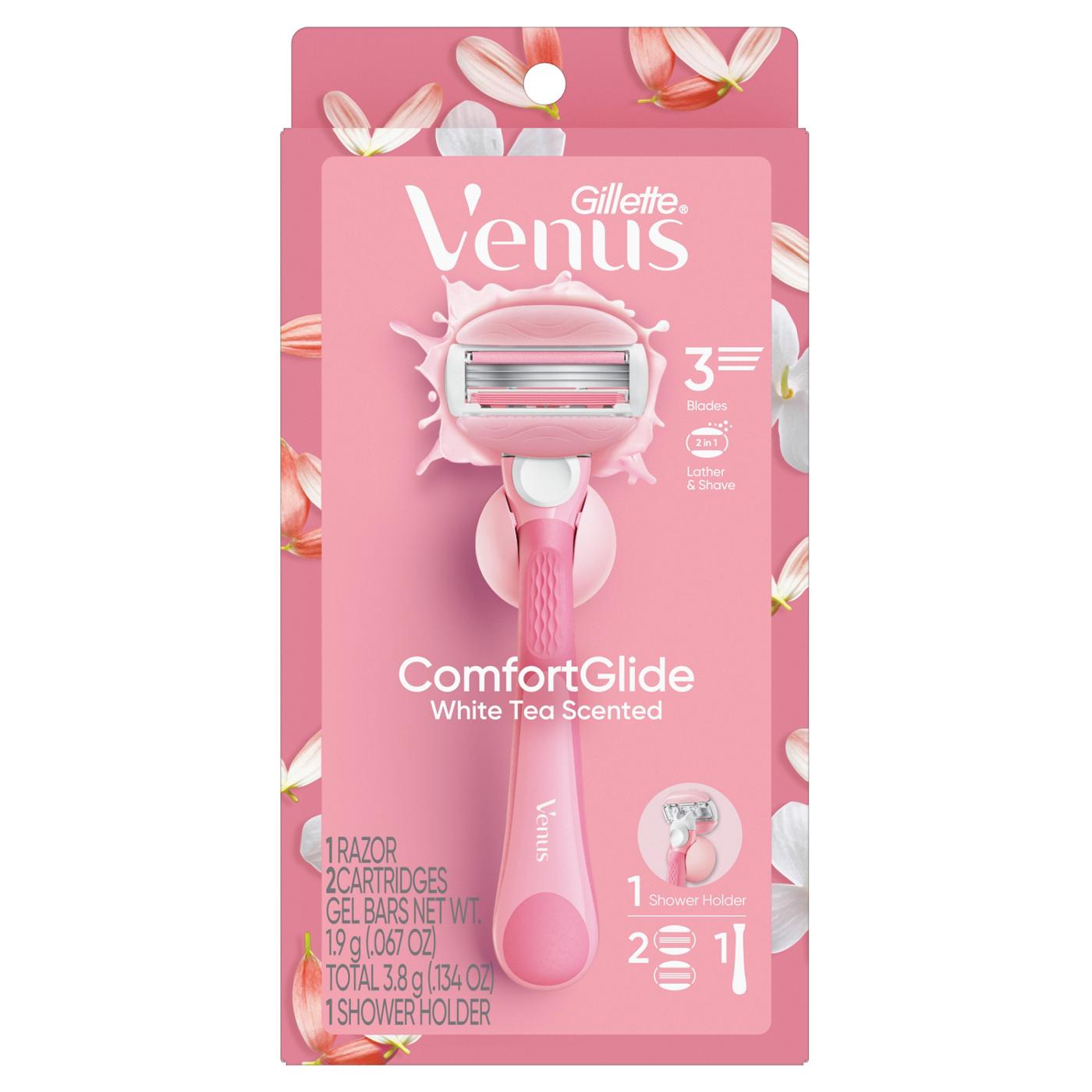 Gillette Venus Razor Comfort Glide White Tea + 2 Refills