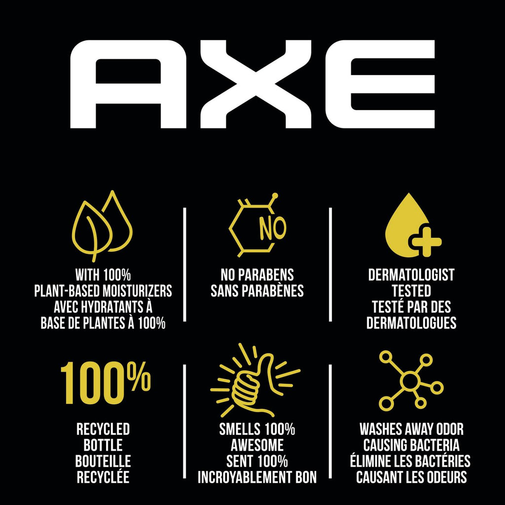 Axe Body Wash Black Frozen Pear & Cedarwood 12Hr 16oz