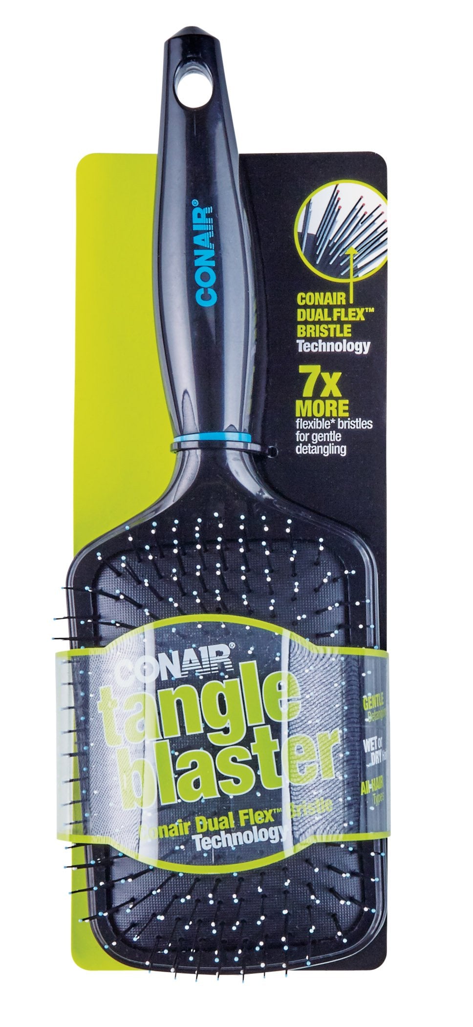 CONAIR Tangle Blaster Paddle Brush - Assorted