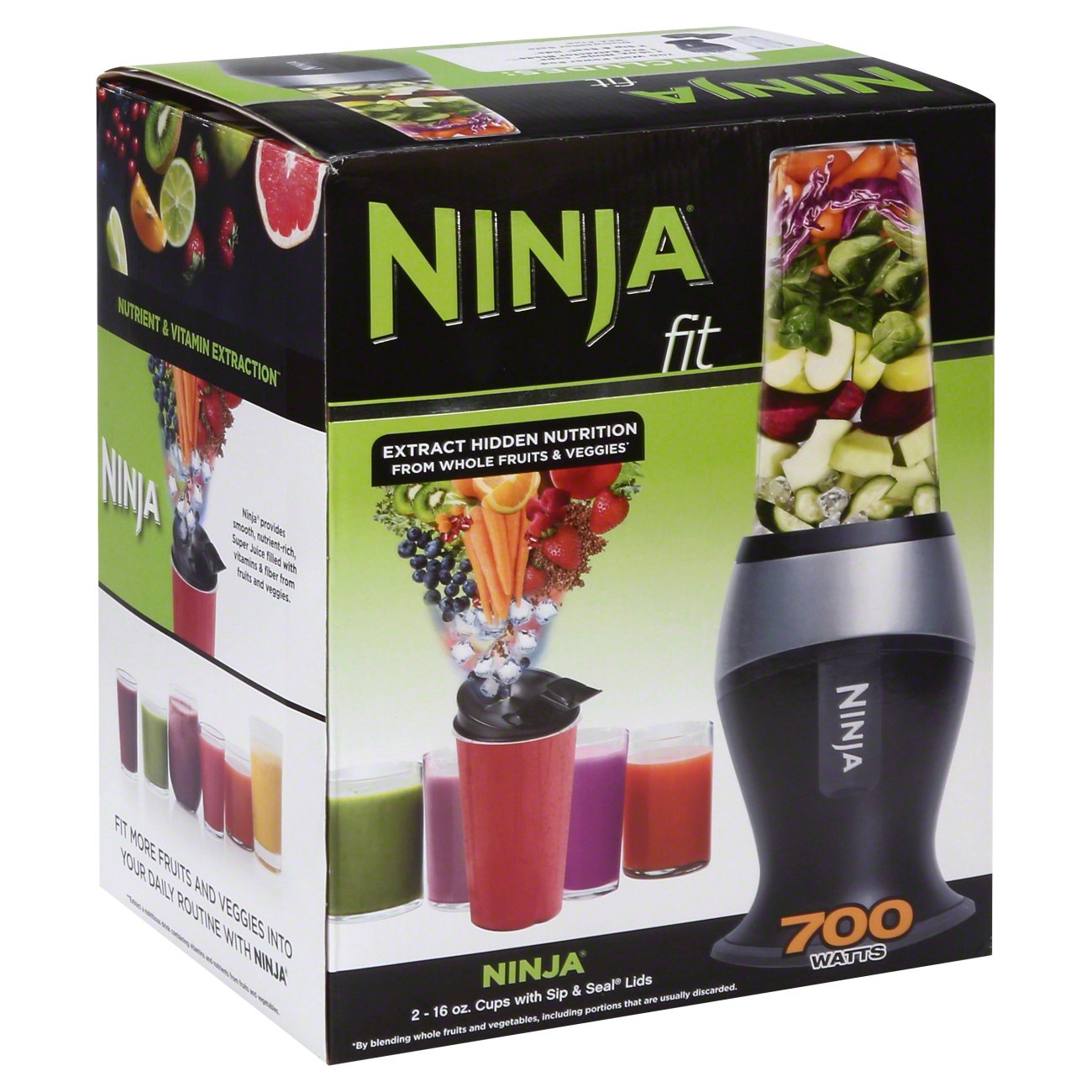 Ninja Fit Single-Serve Blender, Black
