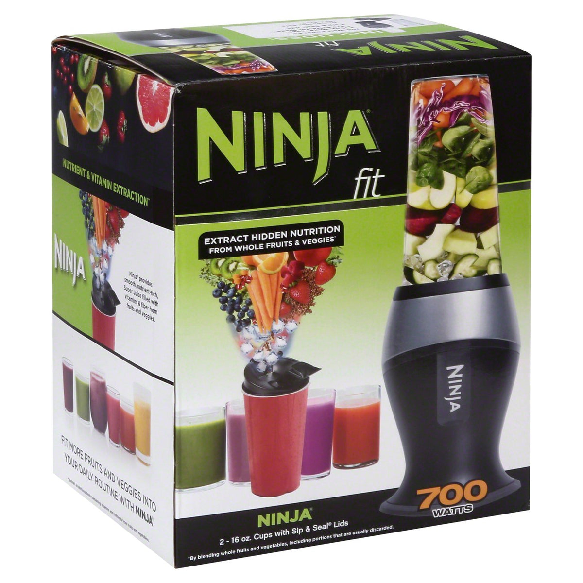 Ninja Fit Single-Serve Blender, Black