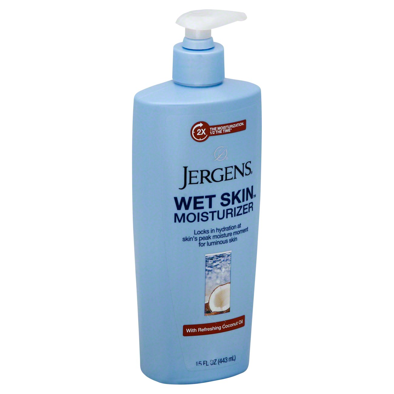 Jergens Wet Skin Moisturizer Shea Oil 10oz