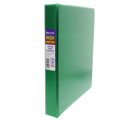 samsill Durable View Binder - Assorted Colors, 1"