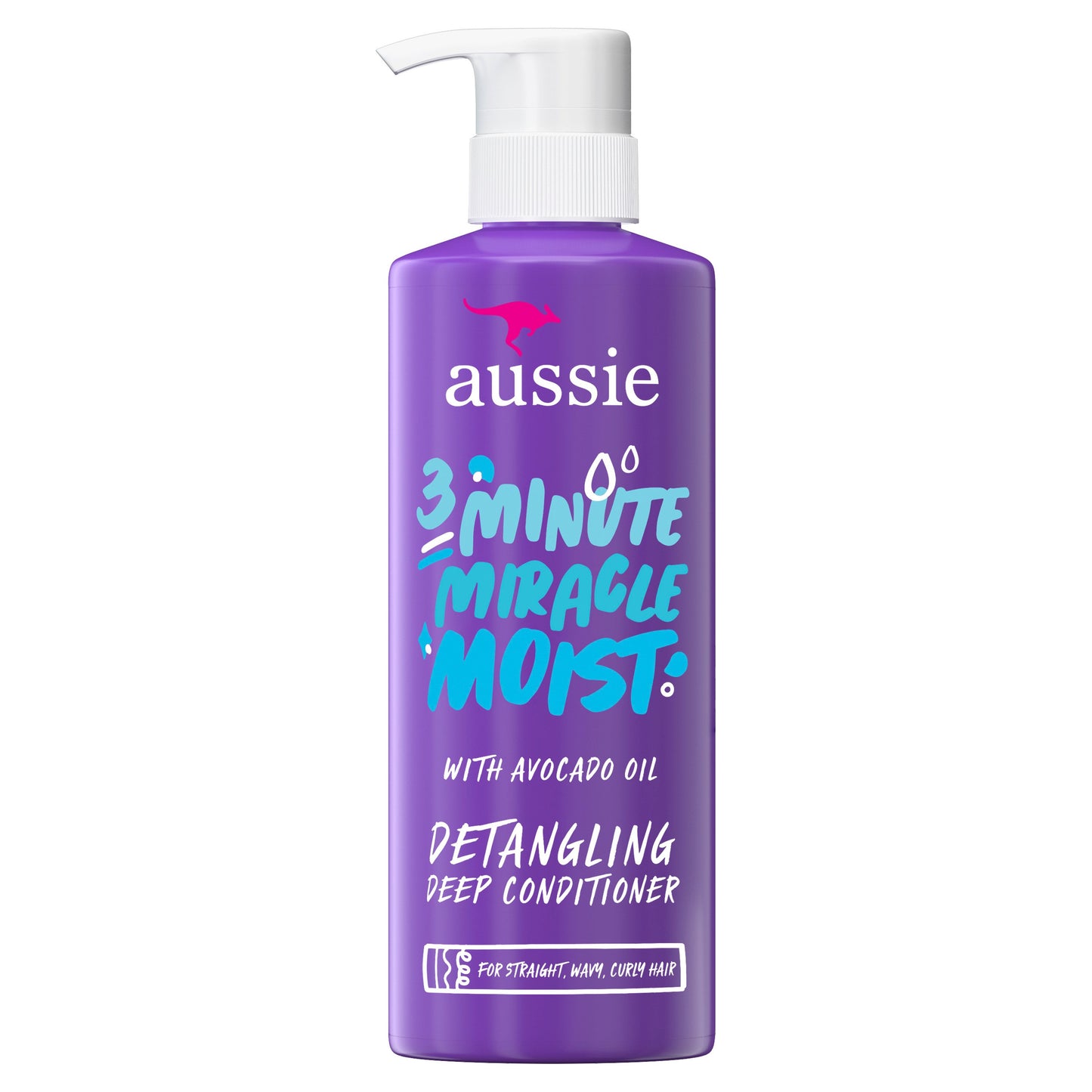 Aussie 3 Minute Miracle Moist Deep Conditioner 16oz Pump