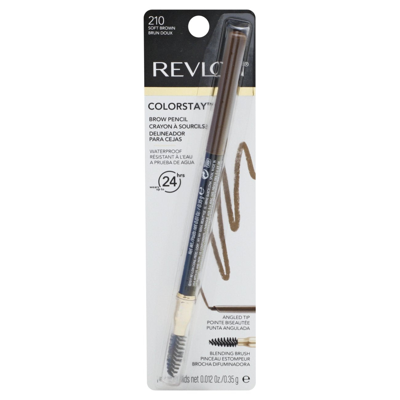 REVLON Colorstay Brow Pencil - 210 Soft Brown