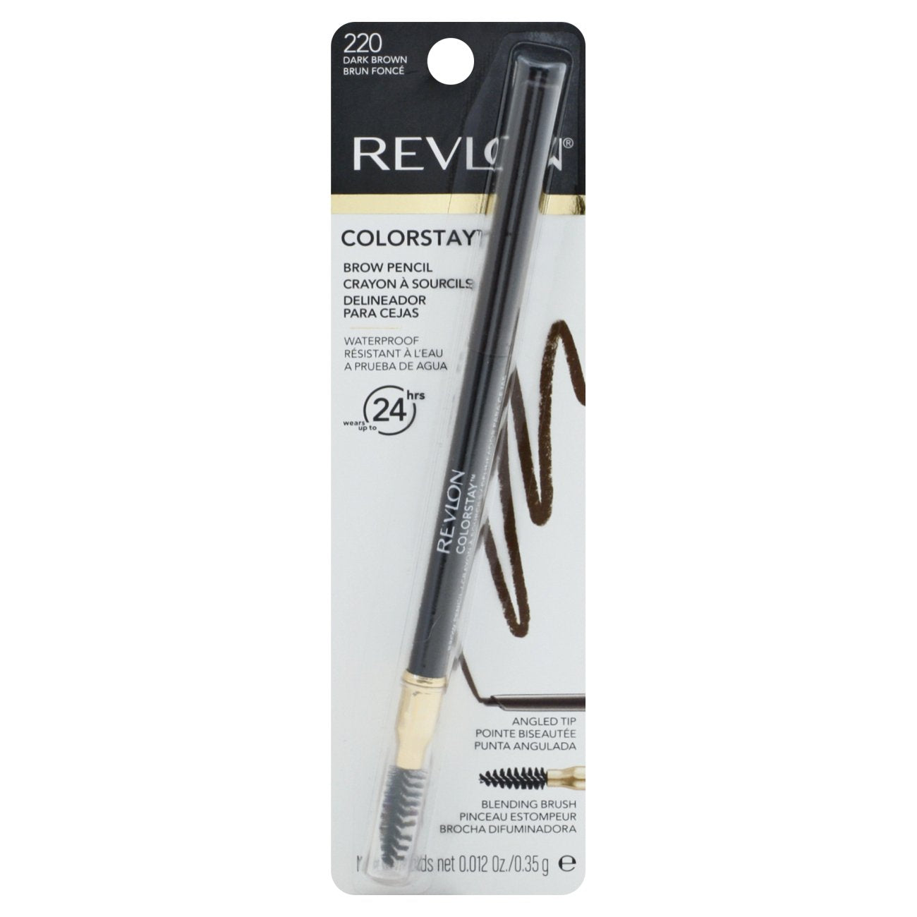 REVLON Colorstay Brow Pencil - 220 Dark Brown