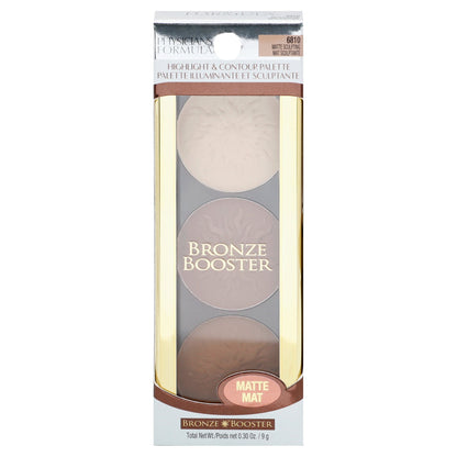Physicians Formula Bronze Booster Highlight & Contour Palette - Matte Sculpting Palette