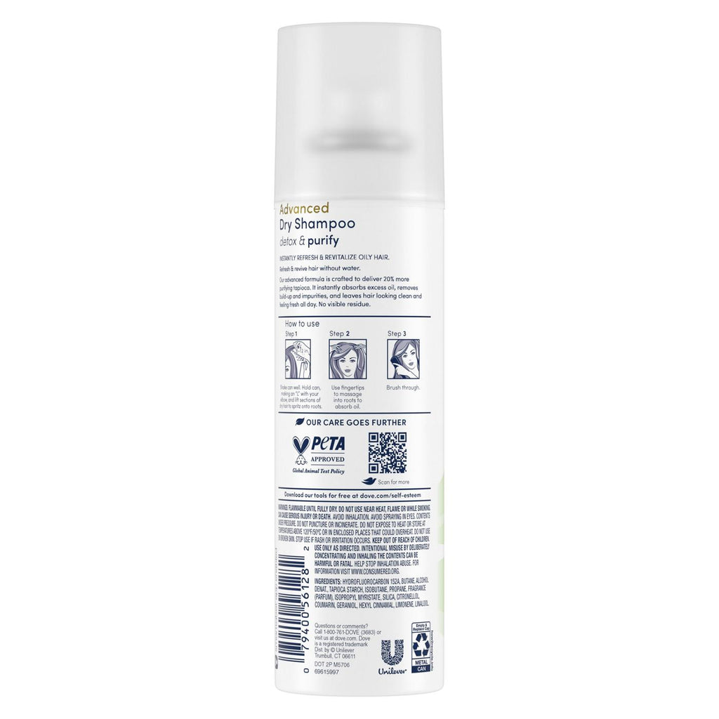 Dove Advanced Dry Shampoo Detox & Purify 5oz