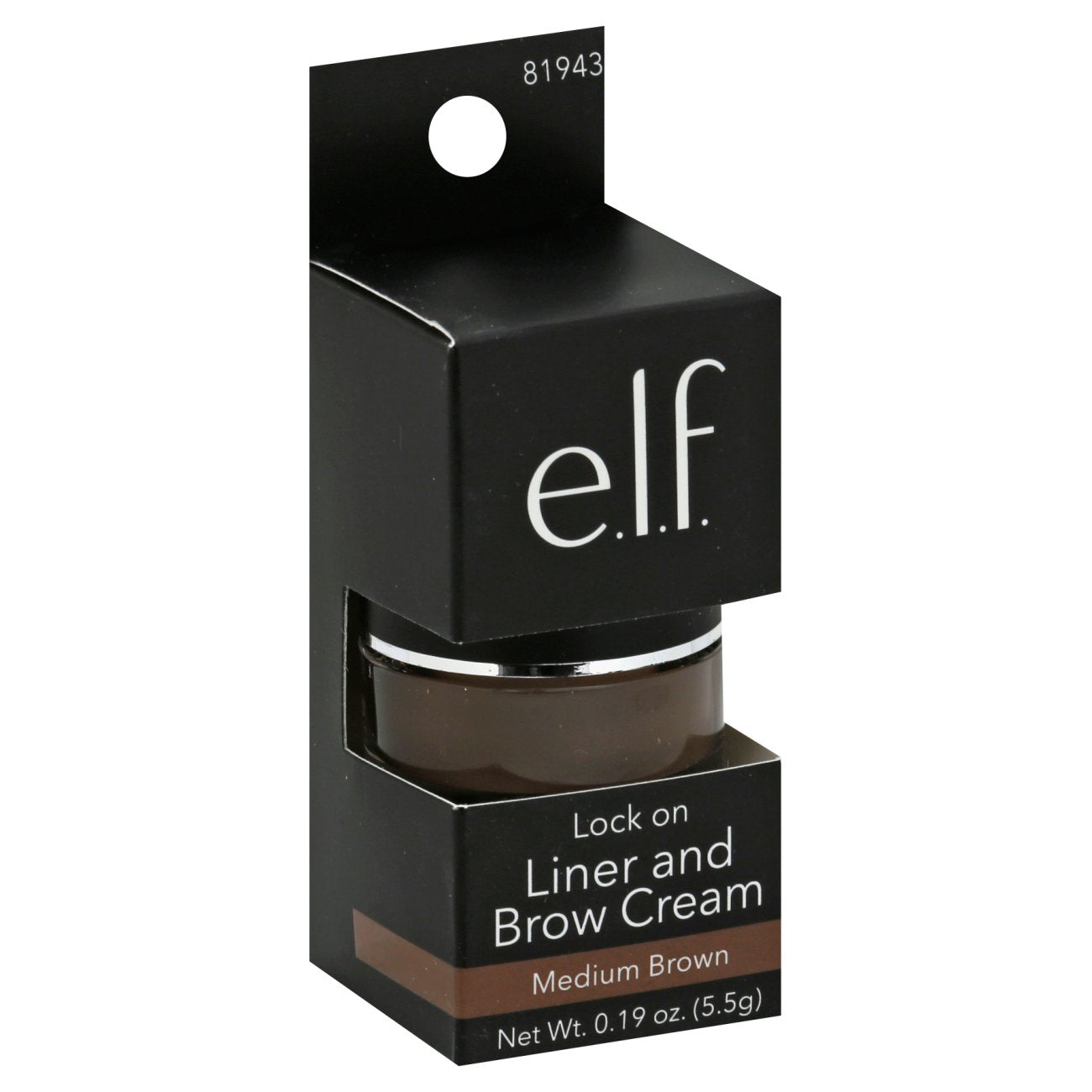 e.l.f. Lock On Liner & Brow Cream - Medium Brown