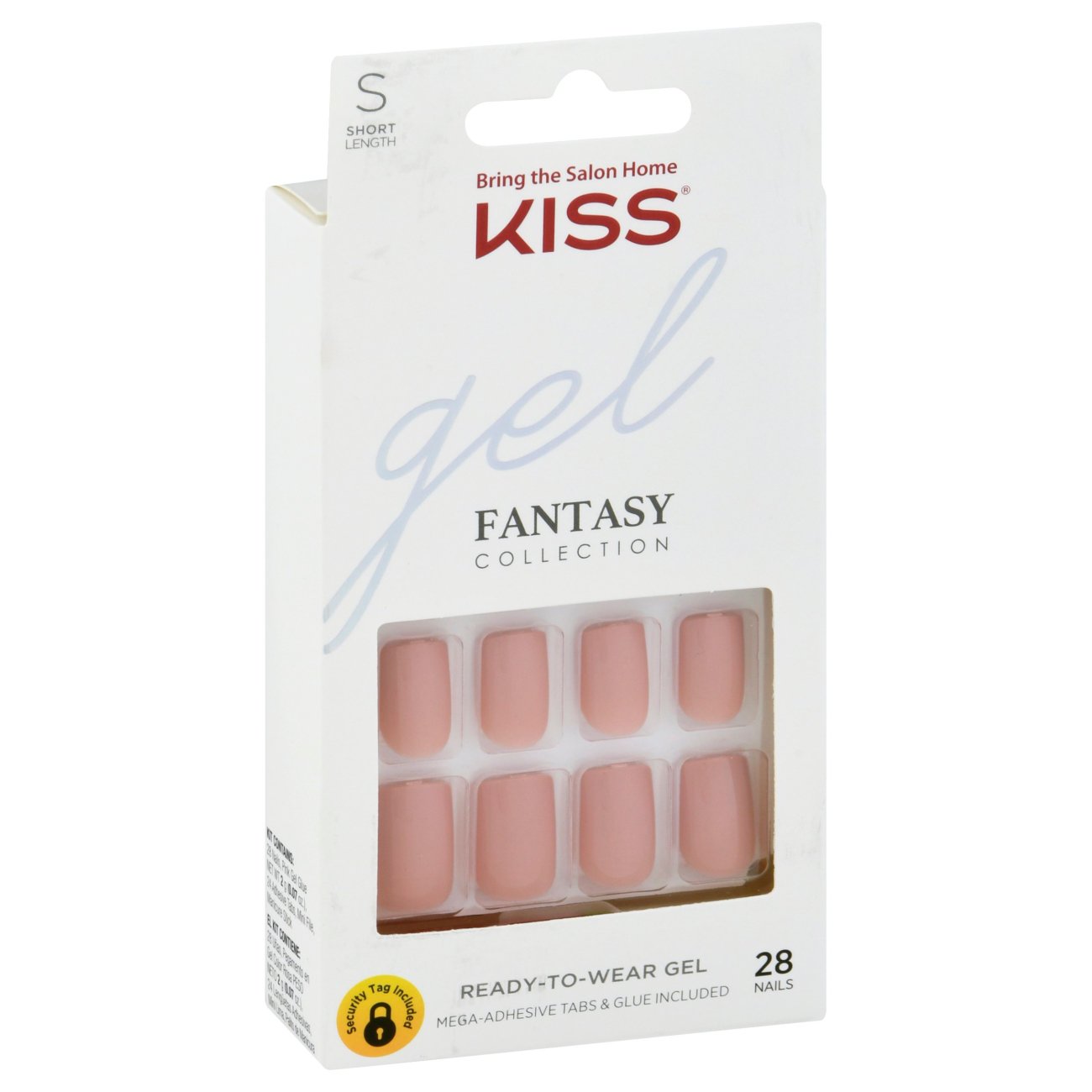 KISS Gel Fantasy Fake Nails - Ribbons