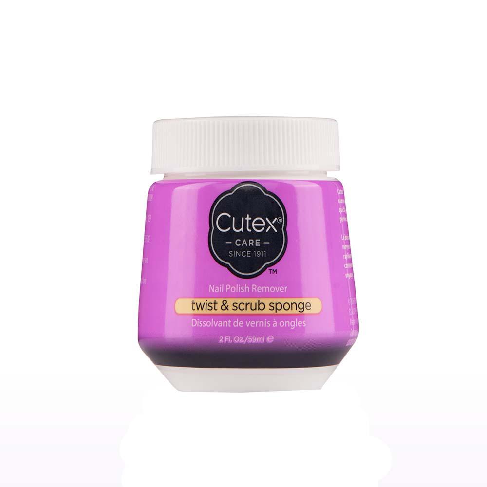Cutex Twist & Scrub Sponge Nail Polish Remover