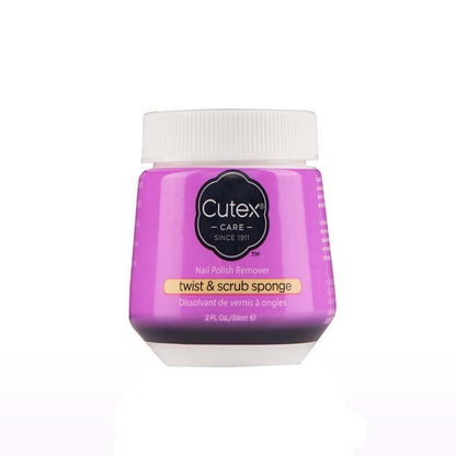 Cutex Twist & Scrub Sponge Nail Polish Remover