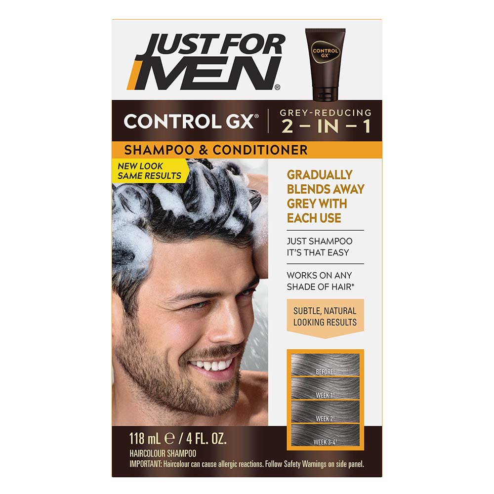 Just For Men Control Gx 4oz 2-N-1 Shampoo & Conditioner