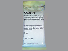 KAITLIB FE CW0.8-0.025MG 3X28 BPK