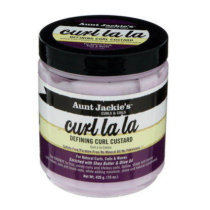 Aunt Jackie's Curl La La Defining Curl Custard, 15 oz