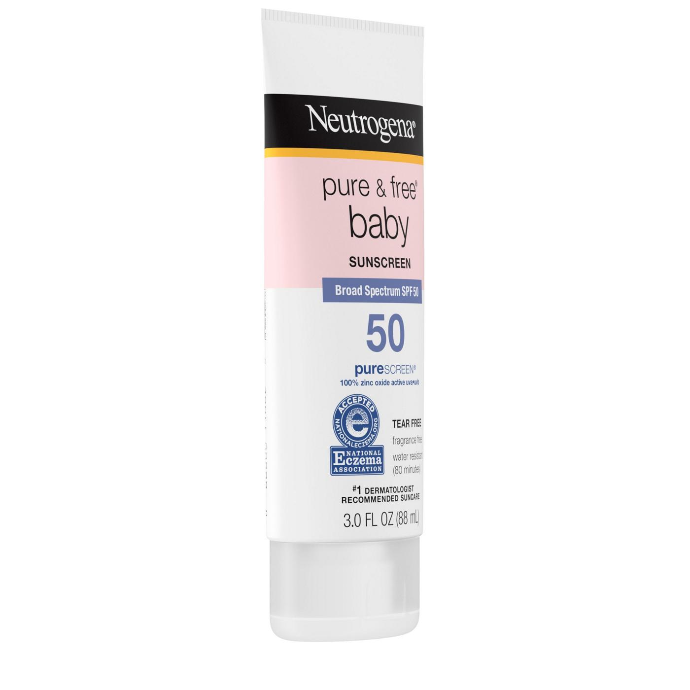 Neutrogena Pure & Free Baby Spf#50 Sunscreen 3oz