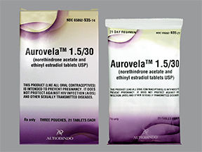 AUROVELA 1.5/30 TB 1.5-0.03MG3X21