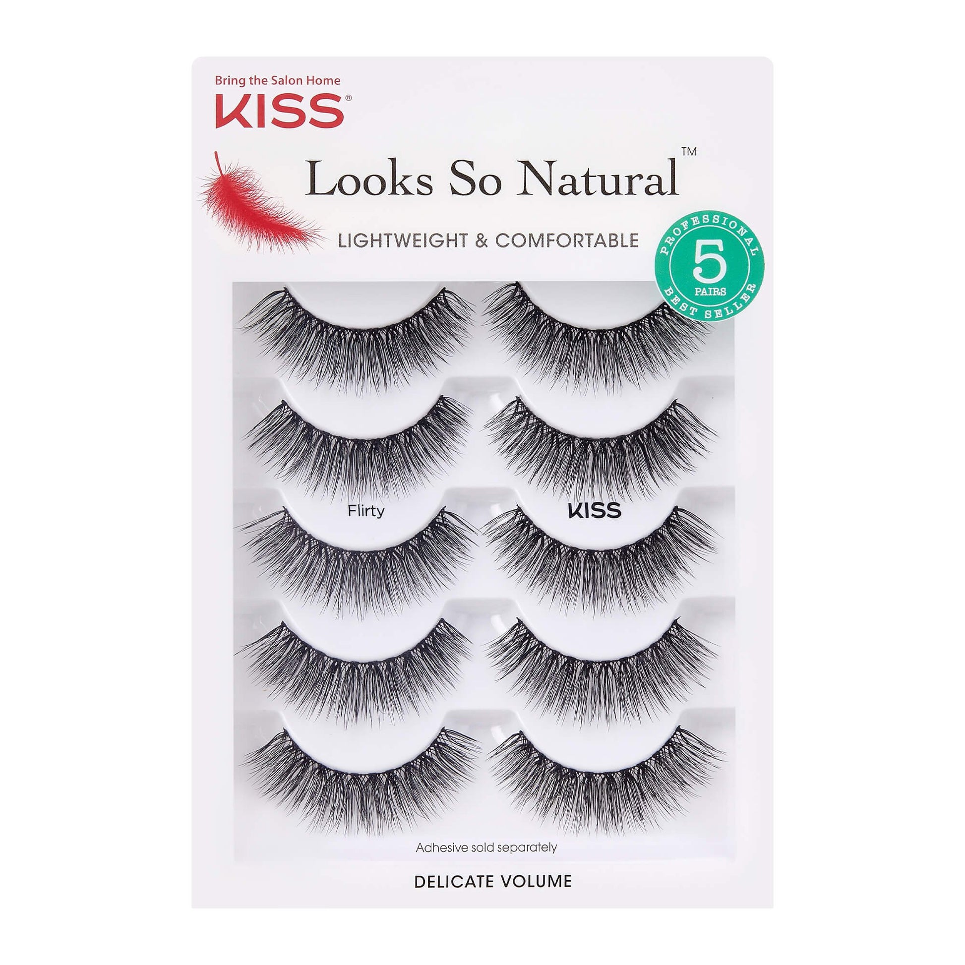Kiss Looks So Natural Lashes Flirty