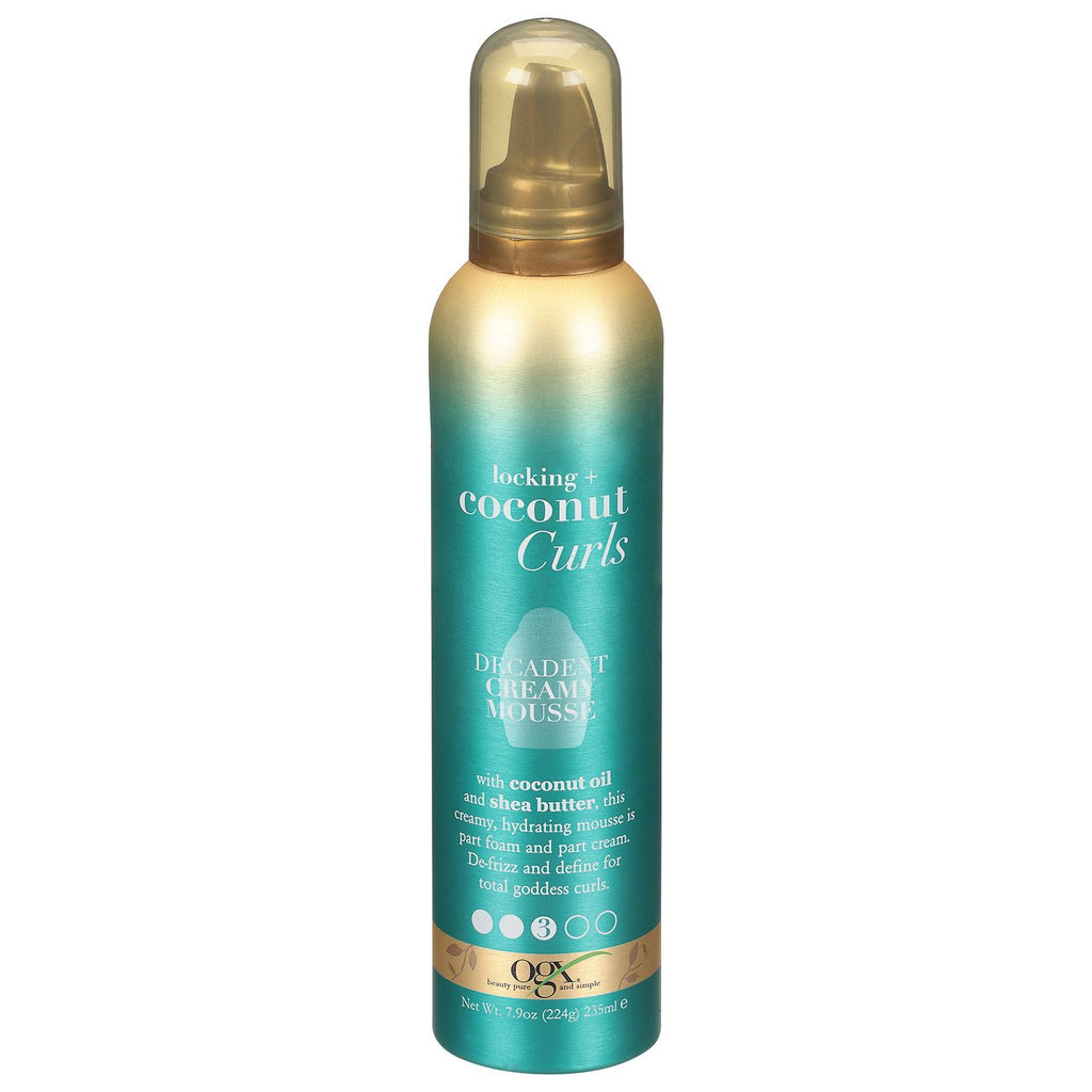 Ogx Coconut Curls Decadent Creamy Mousse 7.9oz