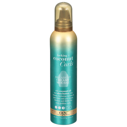 Ogx Coconut Curls Decadent Creamy Mousse 7.9oz