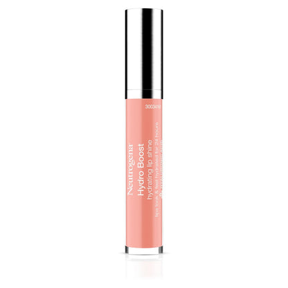 Neutrogena Hydro Boost Moisturizing Lip Gloss, Ballet Pink, 0.1 oz