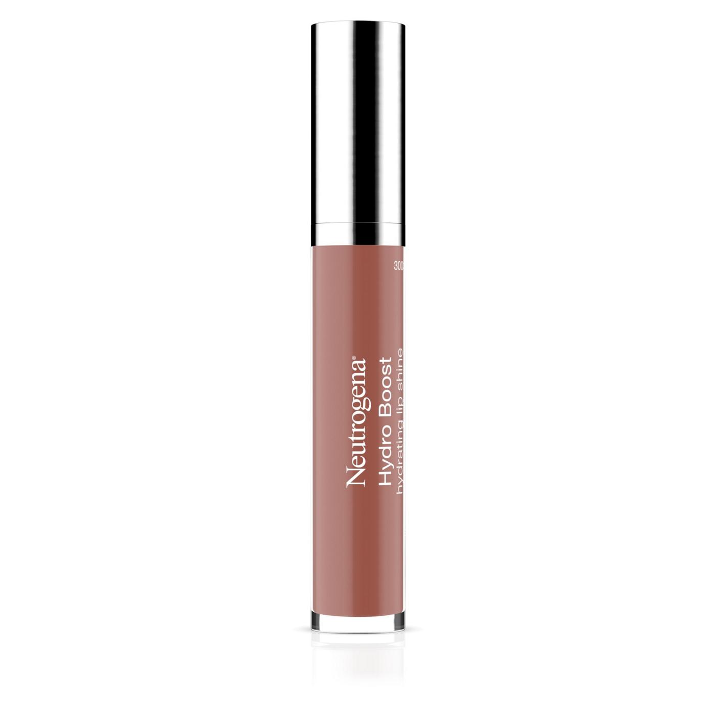 Neutrogena Hydro Boost Moisturizing Lip Gloss, Almond Nude, 0.1 oz