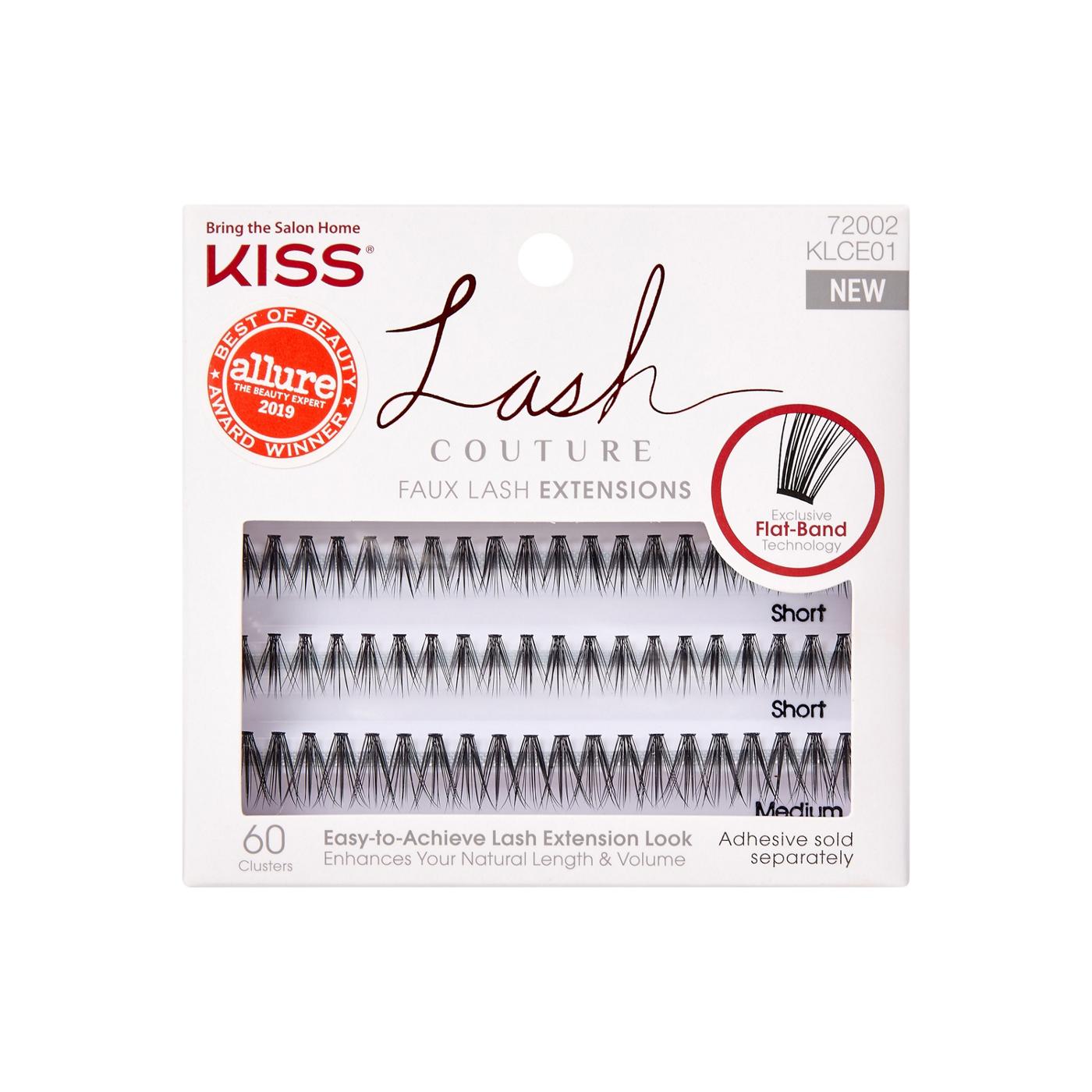 Kiss Lash Couture Faux Lash Extensions Short/Medium