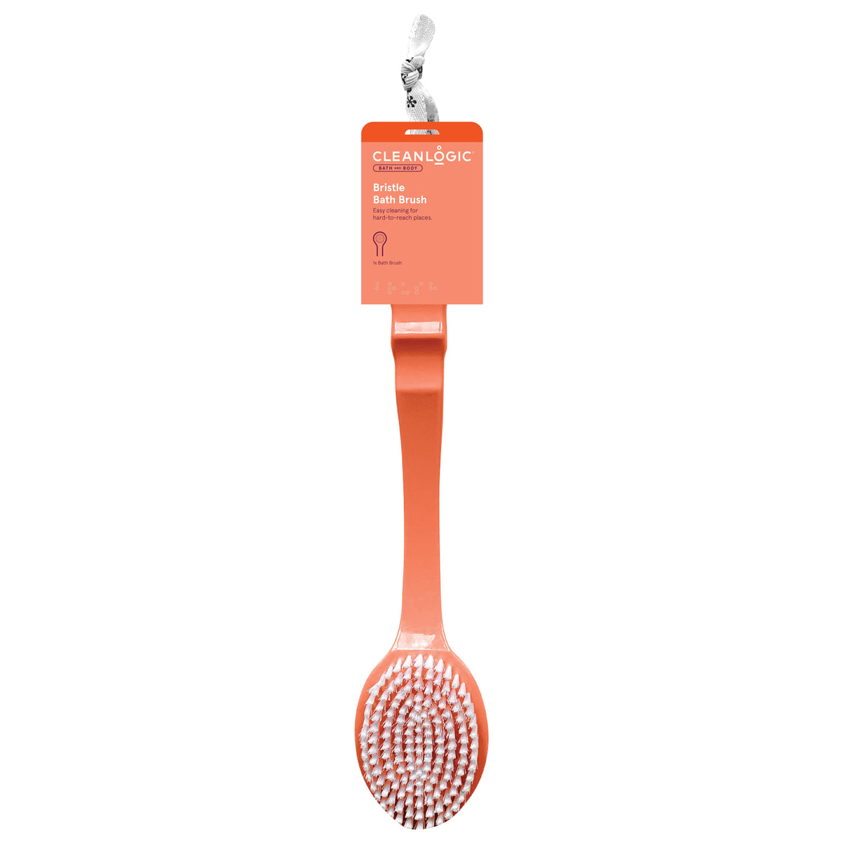 Clean Logic Mesh Back Brush .