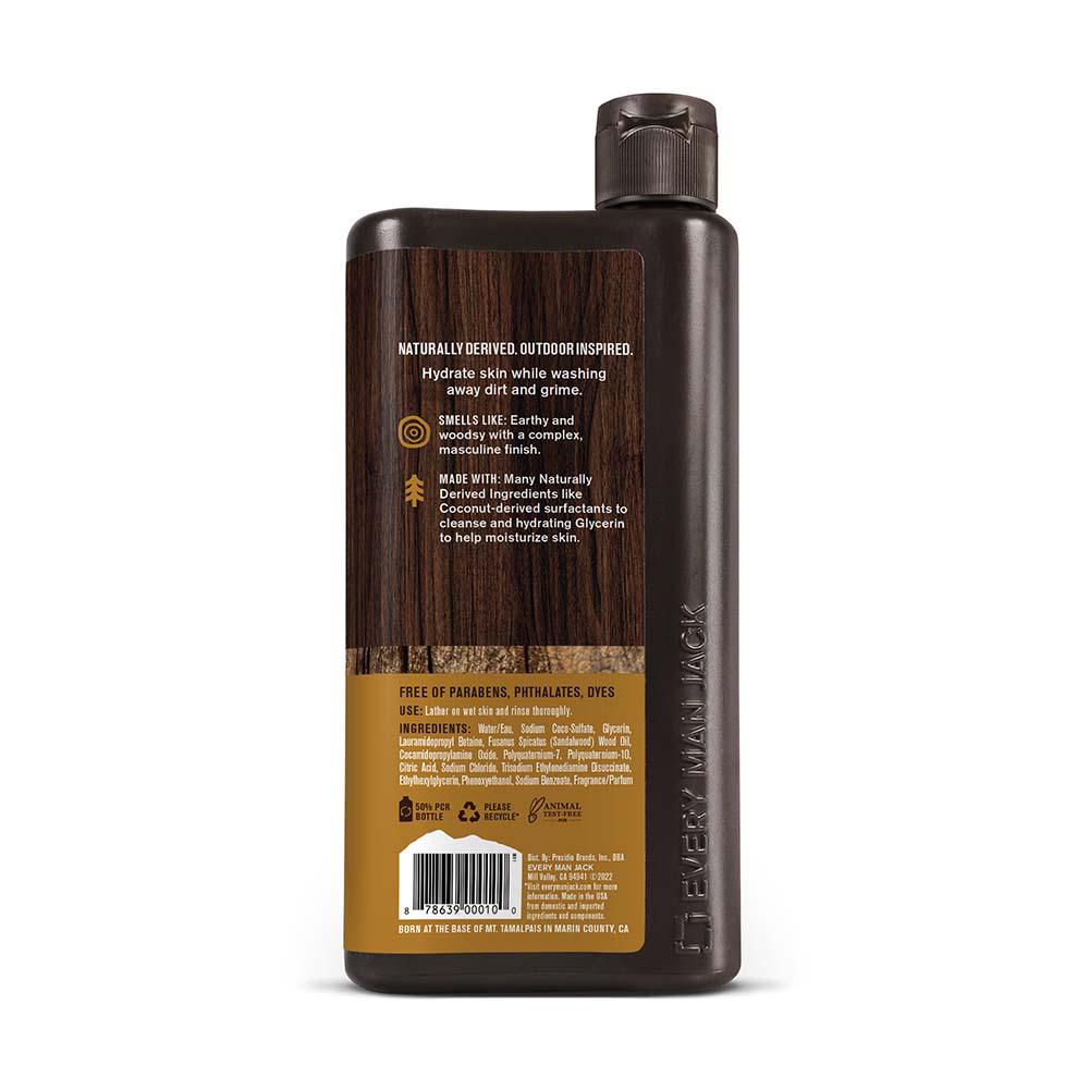Every Man Jack Body Wash 16.9oz Sandalwood