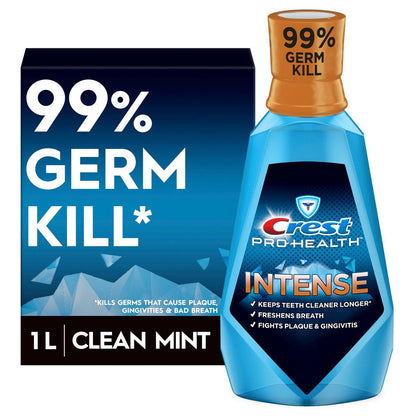Crest Pro-Health Mouthwash - Clean Mint, 1.2 oz