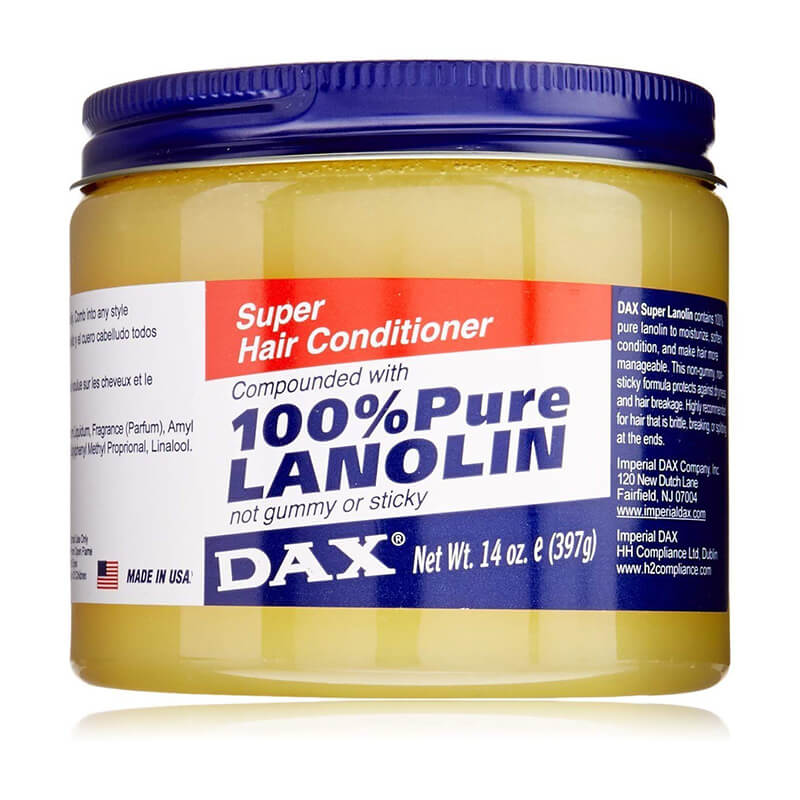 Dax Conditioner 100% Pure Lanolin 14oz Jar