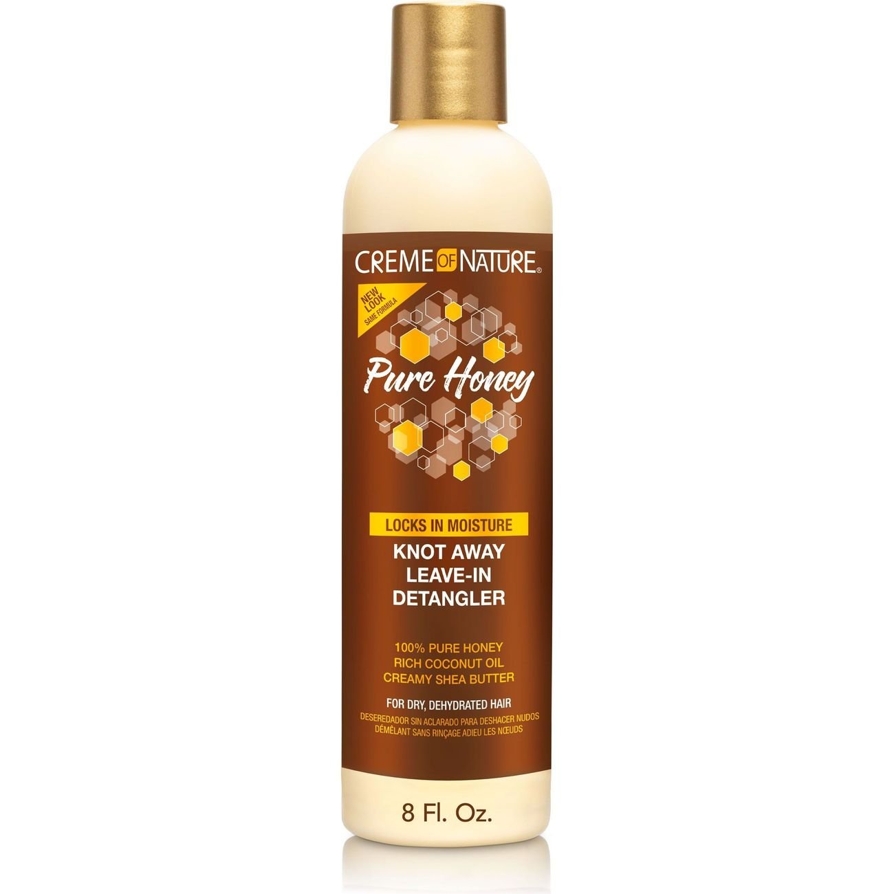 Creme Of Nature Pure Honey Detangler 8oz Leave-In