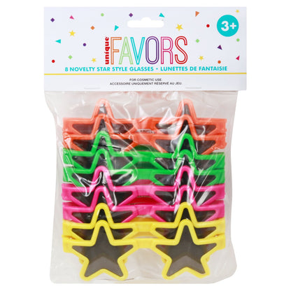 Unique Favors 4 Novelty Sunglasses