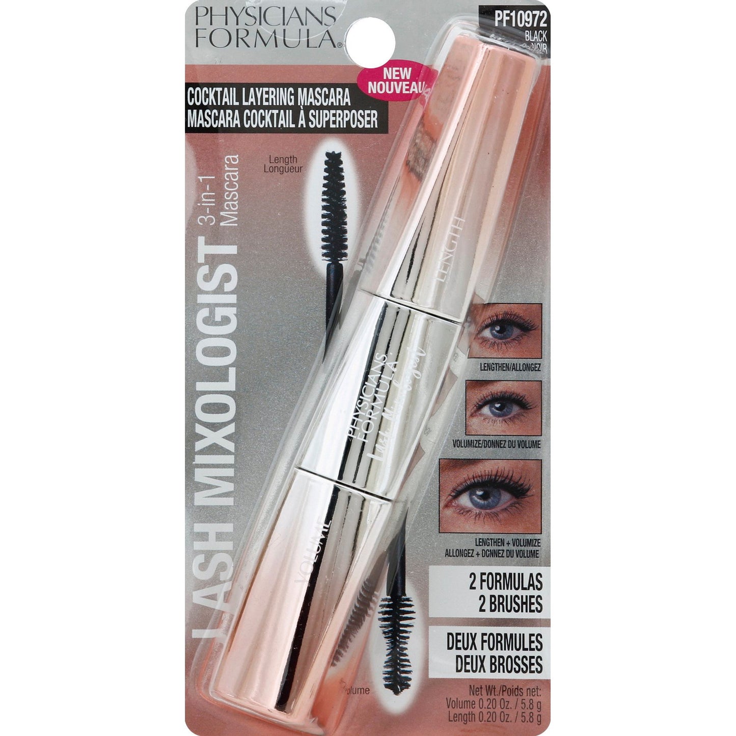 Physicians Formula Lash Mixologist 3-in-1 Mascara - Black
